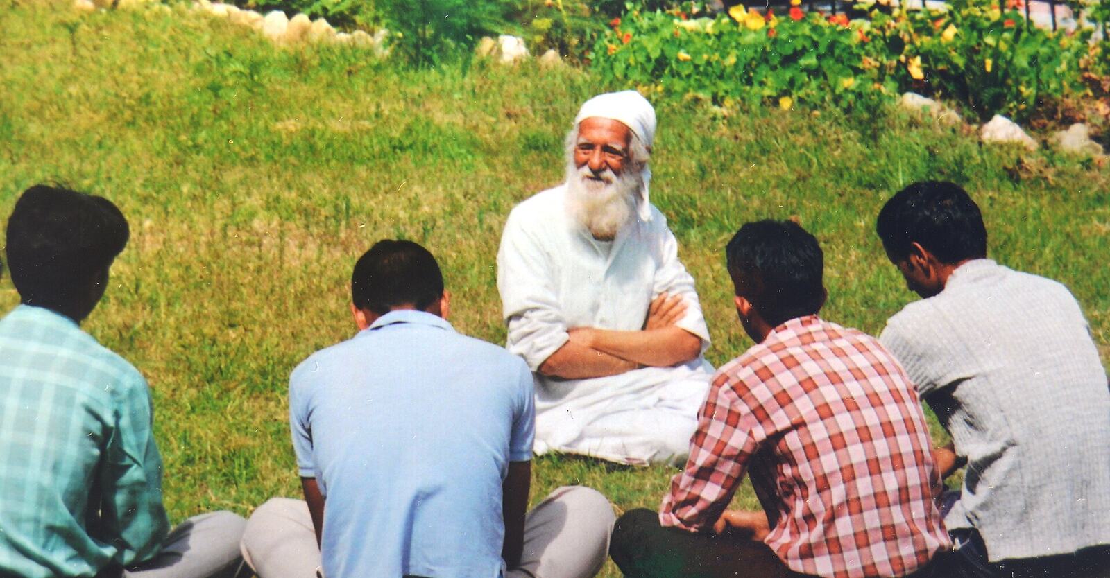 Sunderlal Bahuguna at New Tehri