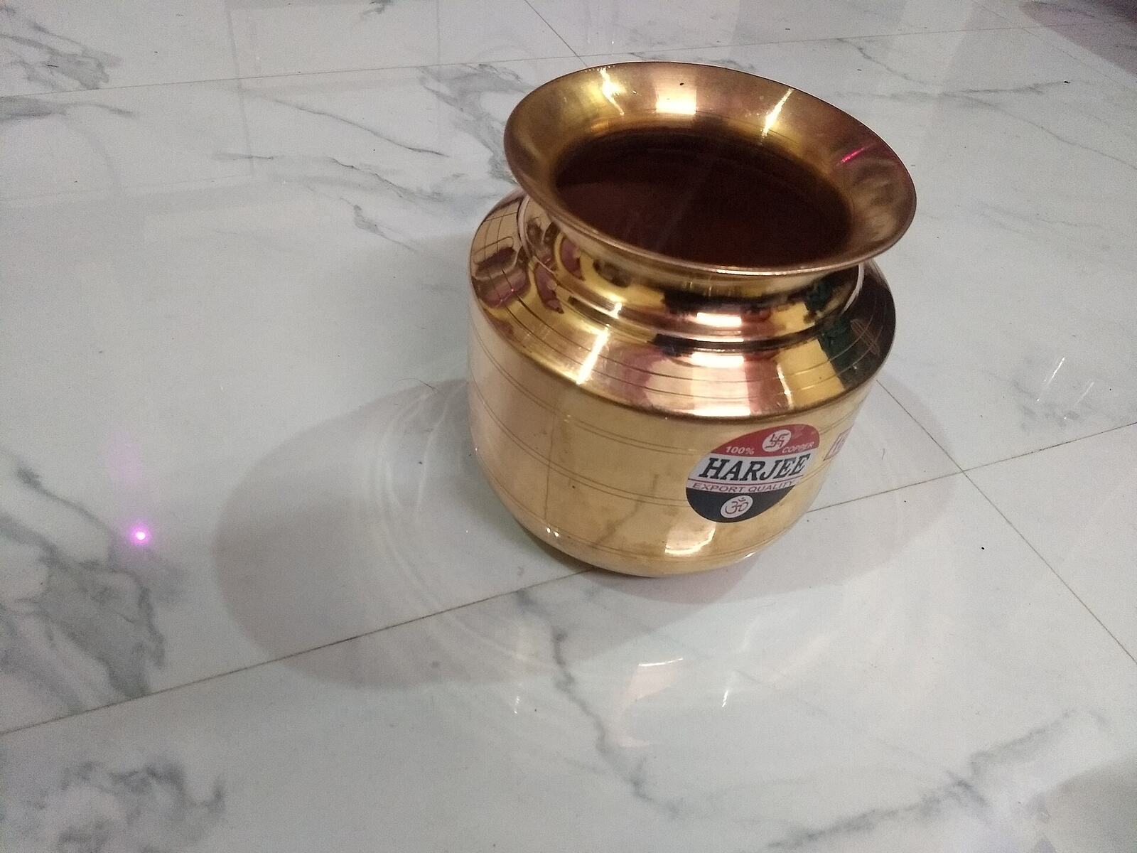 Copper vessel in 2019