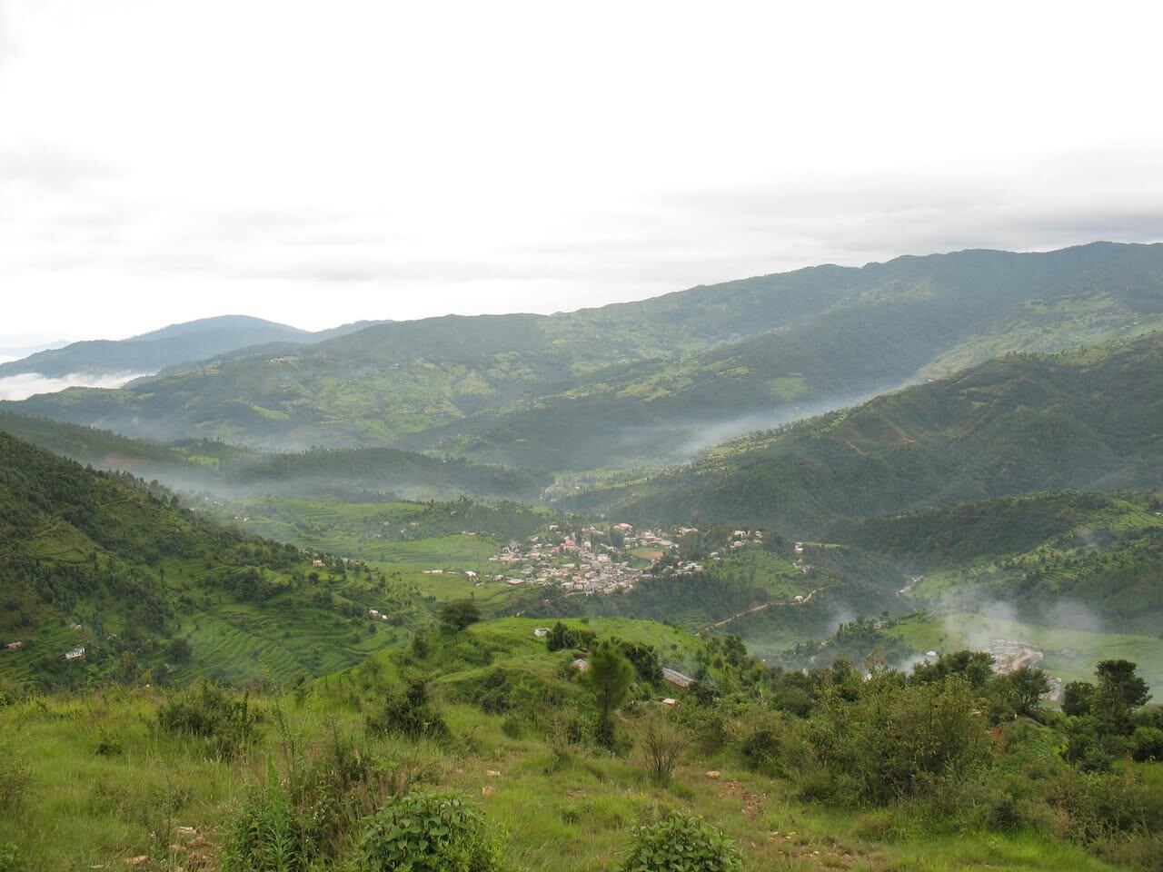 A view of Gairsain