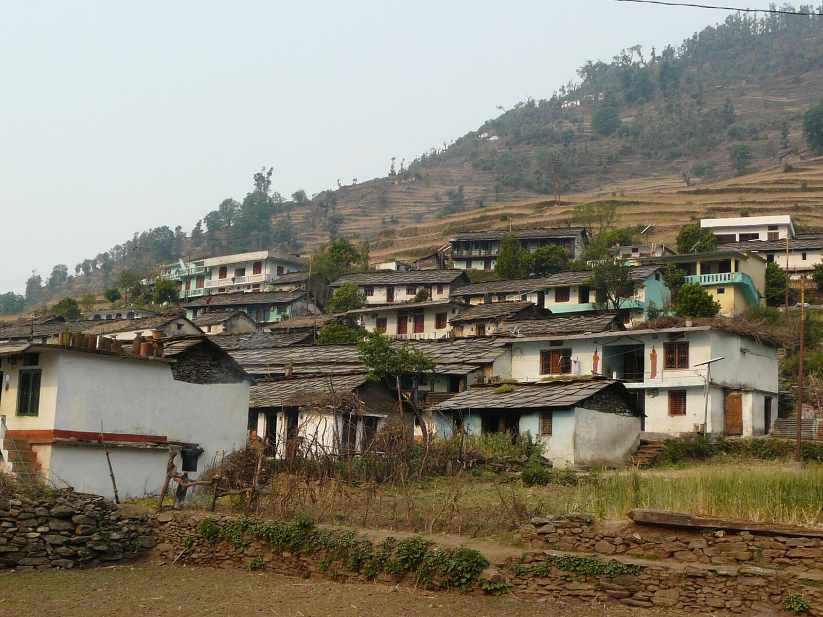 Ransi village in Garhwal, Uttarakhand